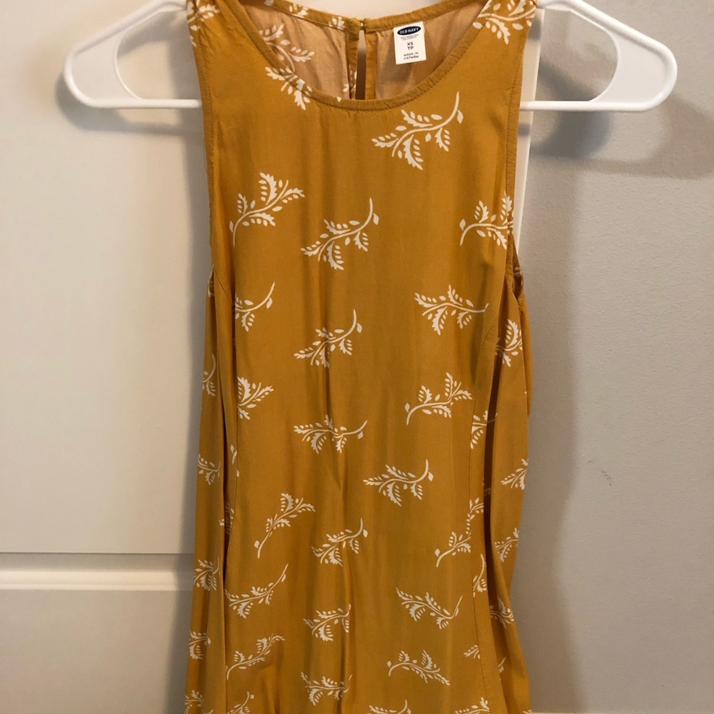 mustard dress